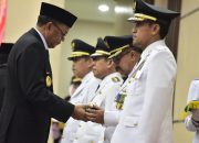 Gubernur Sulsel Lantik Bupati Terpilih Iksan – Paris dan Dollah Mando – Mahmud Yusuf