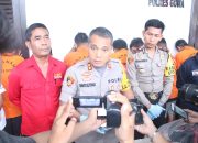 Polres Gowa Rilis Tujuh Orang Terduga Pelaku Pembunuhan