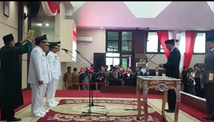 Video, Detik - Detik Pengambilan Sumpah Jabatan dan Pelantikan Bupati dan Wakil Bupati Jeneponto Oleh Gubernur Sulsel