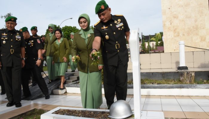Mengenang Para Pahlawan, Korem 091/ASN Gelar Ziarah HJK ke-73 Tahun