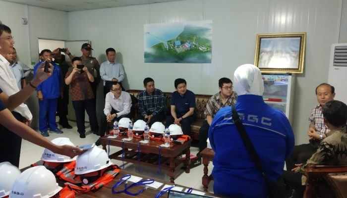 Dubes Tiongkok Untuk Indonesia Berkunjung ke PLTU Punagayya Jeneponto