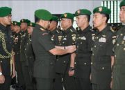 Pangdam I/BB, Mayjen TNI MS.Fadhilah Pimpin Sertijab 10 Pamen Kodam I/BB