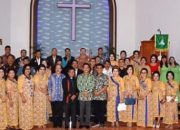 PGRI Nias Selatan Rayakan Natal Dan Syukuran Tahun Baru 2019