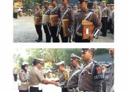 Dirlantas Banten, Berikan Penghargaan Kepada 5 personil yang berhasil Tangkap Pelaku Bobol ATM