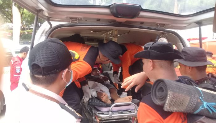 Menguji Kesiapan Potensi dan Kemampuan Personil, SAR Kendari Gelar Simulasi Bencana