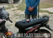 Polsek Bosar Maligas Berhasil Meringkus Pria 55 tahun Pelaku Penyalahguna Narkotika