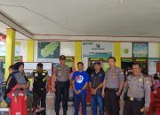 Polsek Bangkala Lakukan Monitoring dan Pengamanan Penyaluran Bantuan PKH