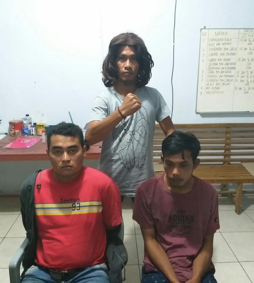 Unit Sat Narkoba Polres Jeneponto Berhasil Ringkus 2 Pelaku Pengedar Sabu