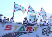 Kapolda Sumut Bersama Ribuan Masyarakat Sumut Meriahkan Millennial Road Safety Festival Dilapangan Benteng Medan