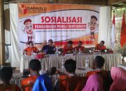 Bawaslu Jeneponto Gelar Sosialisasi Pengawasan Pemilu Partisipatif 2019