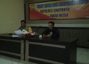 Ungkap Dua Kasus Penipuan dan Curanmor, Polres Jeneponto Gelar Press Rilis