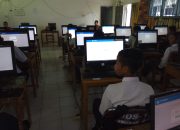 Kadis Pendidikan Jeneponto pantau Simulasi UNBK UNKP SMP75 Sekolah Di Jeneponto