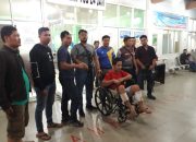 Polres Nias berikan hadiah kepada Aprilianus berupa timah panas dikedua kakinya