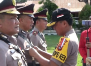 Dua Perwira di Polres Jeneponto Resmi Diganti