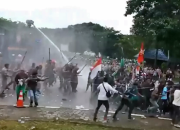 Video: Tolak IUP Tambang di Konkep Sultra, Pendemo Dipukul Mundur Petugas