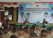 Bupati Buka Praktik Lapangan Praja IPDN Kampus Kalbar di Sekadau