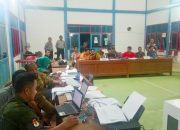 Pastikan Seluruh Tahapan Pleno Aman, Pamatwil & Kapolsek Lakukan Monitoring