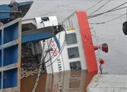 Sebelum Terbalik, KMP Saluang Sempat Bertolak Dari Dermaga Sunyat Hendak ke Sungai Asam