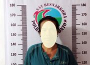 Satuan Reserse Narkoba Polres Jeneponto Amankan Seorang Lelaki yang Sedang Pesta Sabu