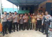 Kapolres Jeneponto Pantau Langsung PSU di TPS 07 Bulusibatang Dengan TPS 02 Balang Beru Jeneponto