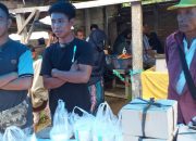 Jelang Idul Fitri, Pengunjung Padati Pasar Lembo Konut Sultra