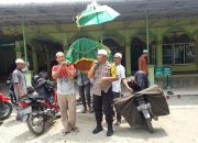 Wujud Kepedulian Sosial, Plt Kapolsek Percut Ikut Menggotong Keranda Jenazah