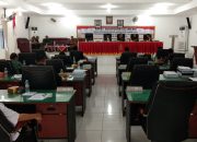 DPRD Gelar Rapat Paripurna Istimewa Penyampaian LKPJ Wali Kota Gunungsitoli Tahun 2018