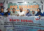 PT. MSSP & PT. Optima Rapha Medika, untuk Salurkan Bantuan dan Pengobatan Gratis bagi Korban Banjir Konut
