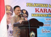 Bupati Bantaeng Kukuhkan Pengurus Karang Taruna Masa Bhakti 2019-2024