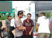 Sambut HUT Bhayangkara Ke-73 Polres Jeneponto Gelar Pasar Murah