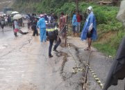 Waspada, Jalan Trans Sulawesi Kendari-Konawe Mengalami Retak dan Membahayakan Pengguna Jalan