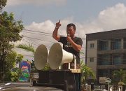 Demonstrasi Kasus Korupsi, Lembaga Konsorsium Tantang Kapolda Sultra dan Kejati Sultra Usut Dugaan Kerugian Negara di Konawe