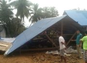 Diterjang Puting Beliung, Rumah Warga Desa Ulu Sawah Konut Ambruk