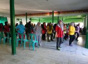 Persit KCK Cabang XXXIV Kodim 1426 Takalar Gelar Senam Bersama