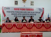 KPU Bantaeng Tetapkan 25 Caleg Terpilih Pemilu 2019