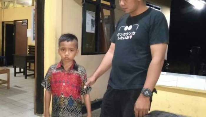 Bocah Tersesat Telah Kembali Ketangan Keluarga