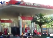 Video: Detik – detik Terbakarnya SPBU Angata Konsel