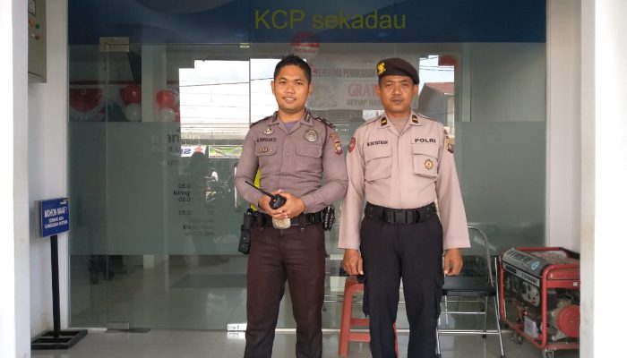 Polres Sekadau Patroli Pengamanan Objek Vital