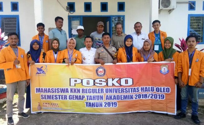 Pemerintah Kelurahan Puulemo Apresiasi Program KKN Mahasiswa UHO