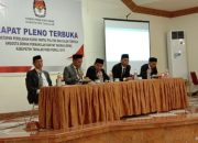KPU Tetapkan Perolehan Kursi Parpol dan Anggota DPRD Terpilih Kab. Takalar