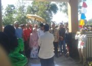 Penjemputan Pendaftar Calon Kepala Desa Lentu Berlangsung Meriah dan Aman