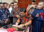 Bupati Sekadau,Resmikan Vihara Dharma Suci Jizhi Sungai Ayak