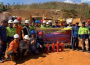 CV. UBP Sultra Gelar Pelatihan dan Simulasi Penanggulangan Bahaya Kebakaran di Wilayah Site Marombo Konut