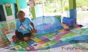 Ditinggal ibunya ke toilet, Seorang Bayi ditemukan tak Bernyawa di belakan rumah