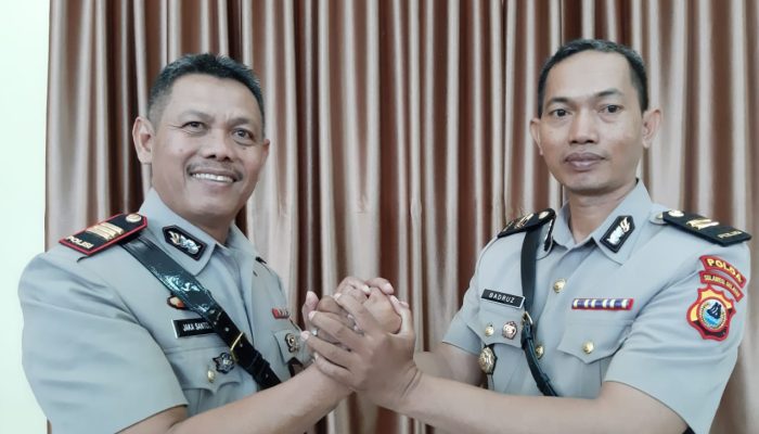 Tiga Perwira Polres Bantaeng Mendapatkan Promosi Jabatan