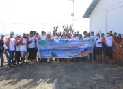 Laut Bersih Bikin Baper, UPP Kelas III Molawe Melaksanakan Kegiatan Kebersihan Laut