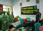 Sambut HUT TNI Ke-74, Kodim 1426/Takalar Gelar Baksos