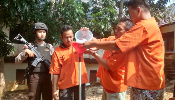 Polres Sekadau Gelar Pemusnahan Barang Bukti 80,06 Gram Sabu