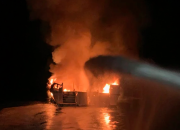 Kebakaran Kapal Tewaskan 8 Orang dan 26 Orang Dinyatakan Hilang