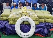 Polisi Menyita 1 Ton Sabu Diatas Kapal dan menangkap enam awak Myanmar